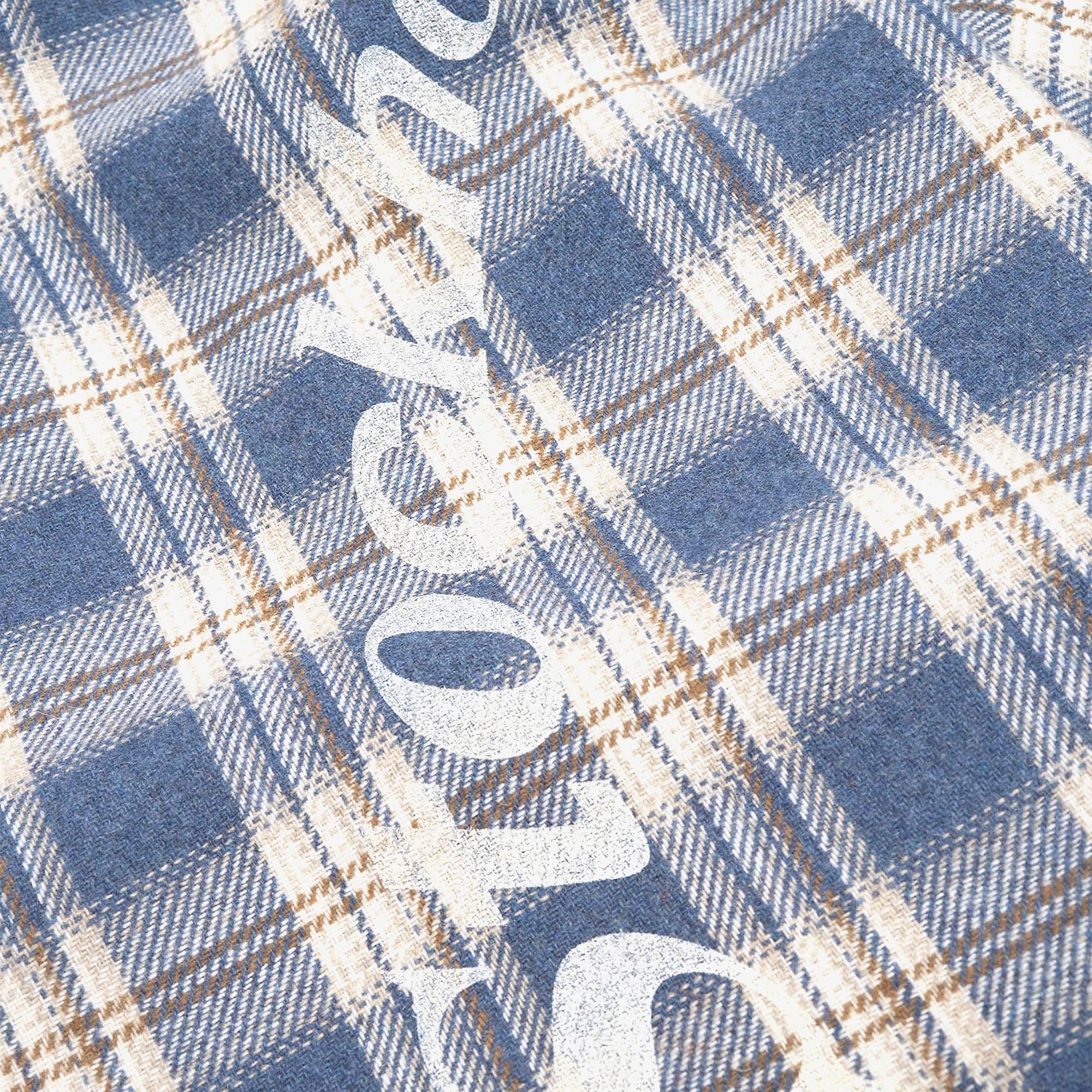 Flannel Overshirt 'Blue'