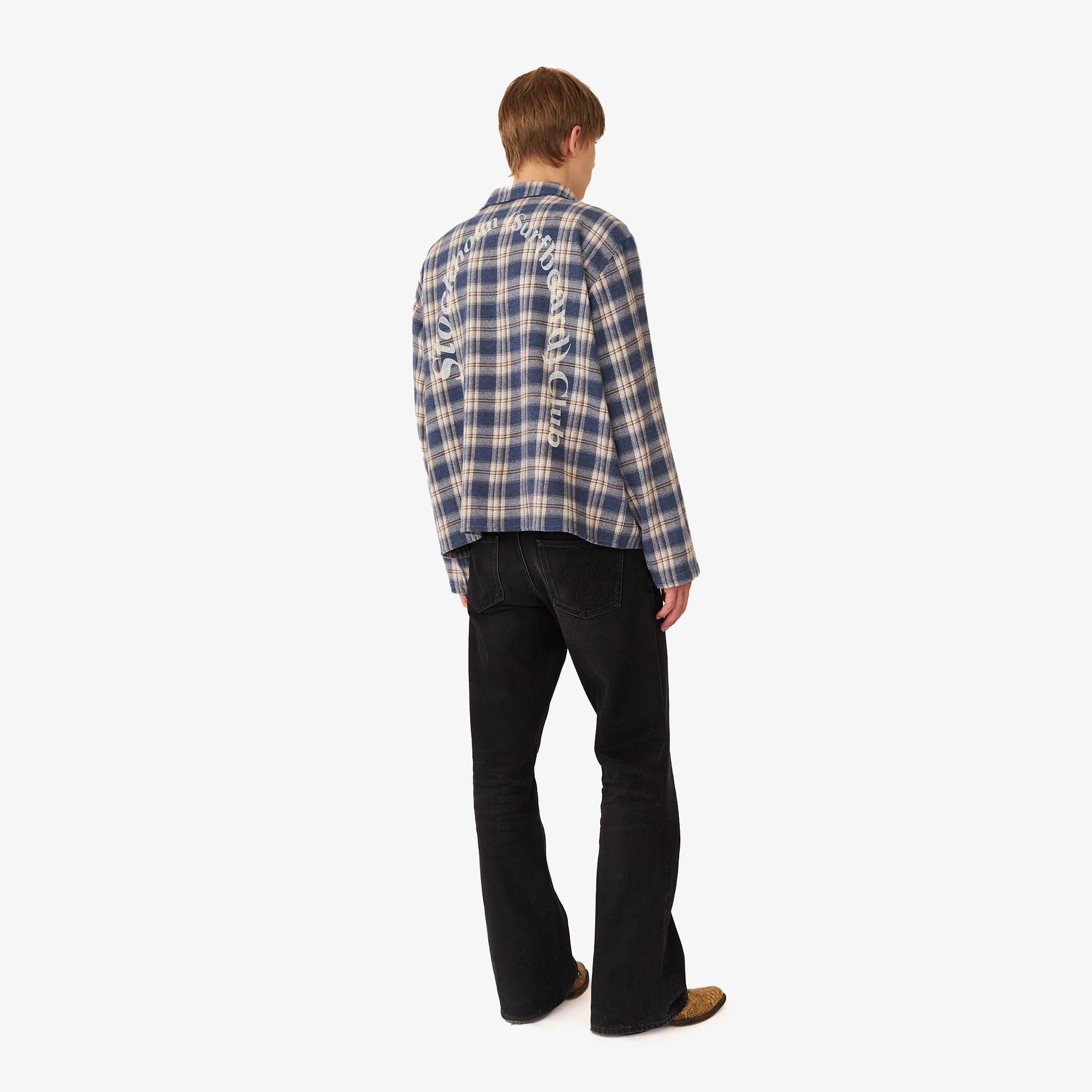 Flannel Overshirt 'Blue'