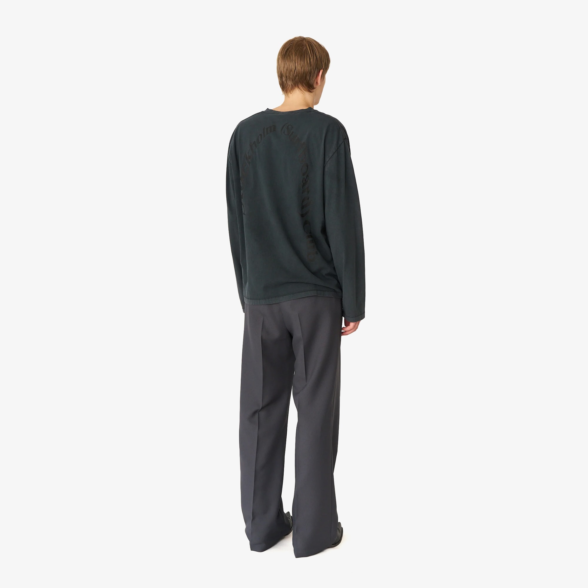 Tailored Bootcut Trousers 'Grey'