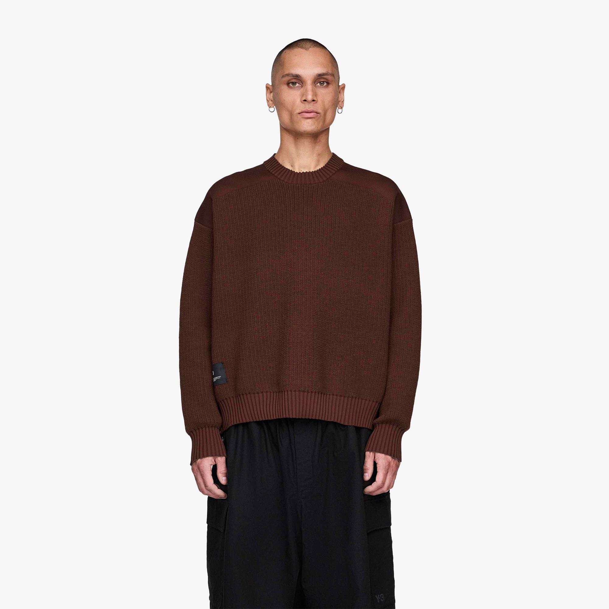 UT Knit Crew Sweater 'Brown'