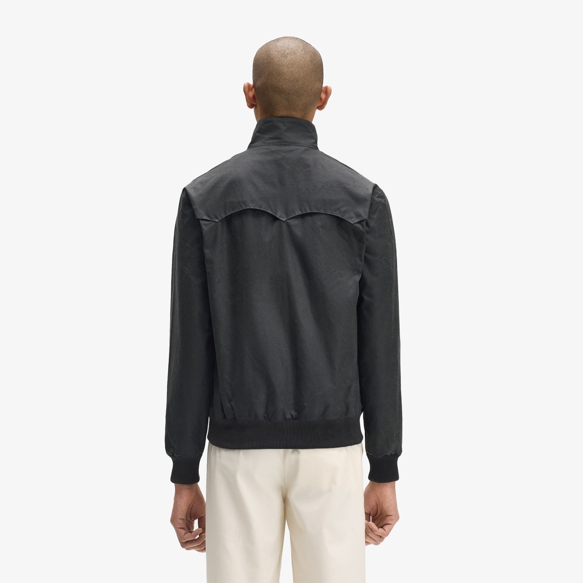 Waxed Harrington Jacket 'Dark Green'