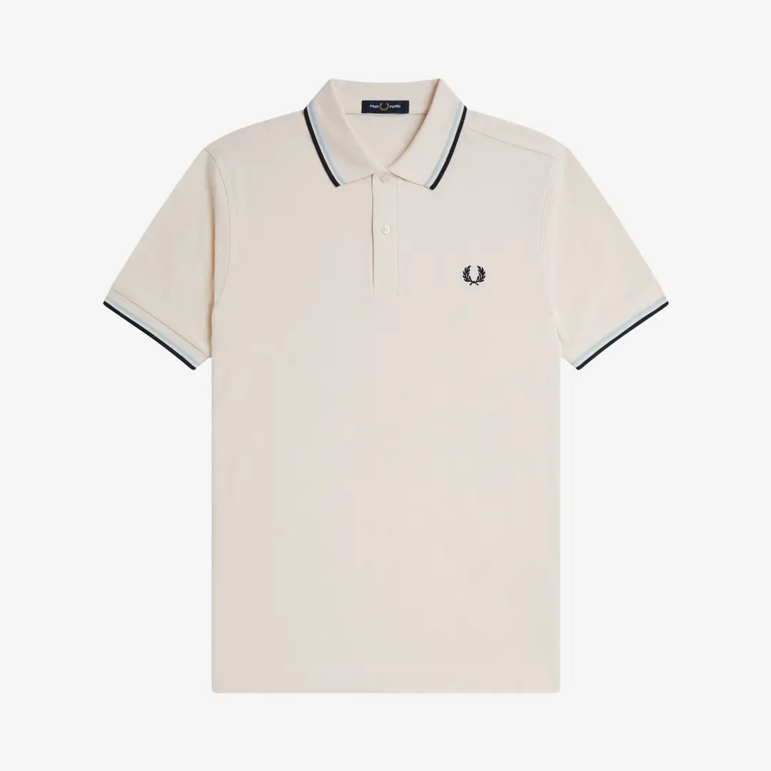 Fred Perry Twin Tipped Shirt 'Silky Peach' - WUNDER