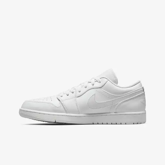 Air Jordan 1 Low 'Triple White' - Görsel 3