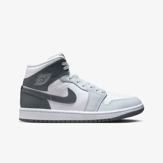 Air Jordan 1 Mid 'White Smoke Grey' (W) - Görsel 2