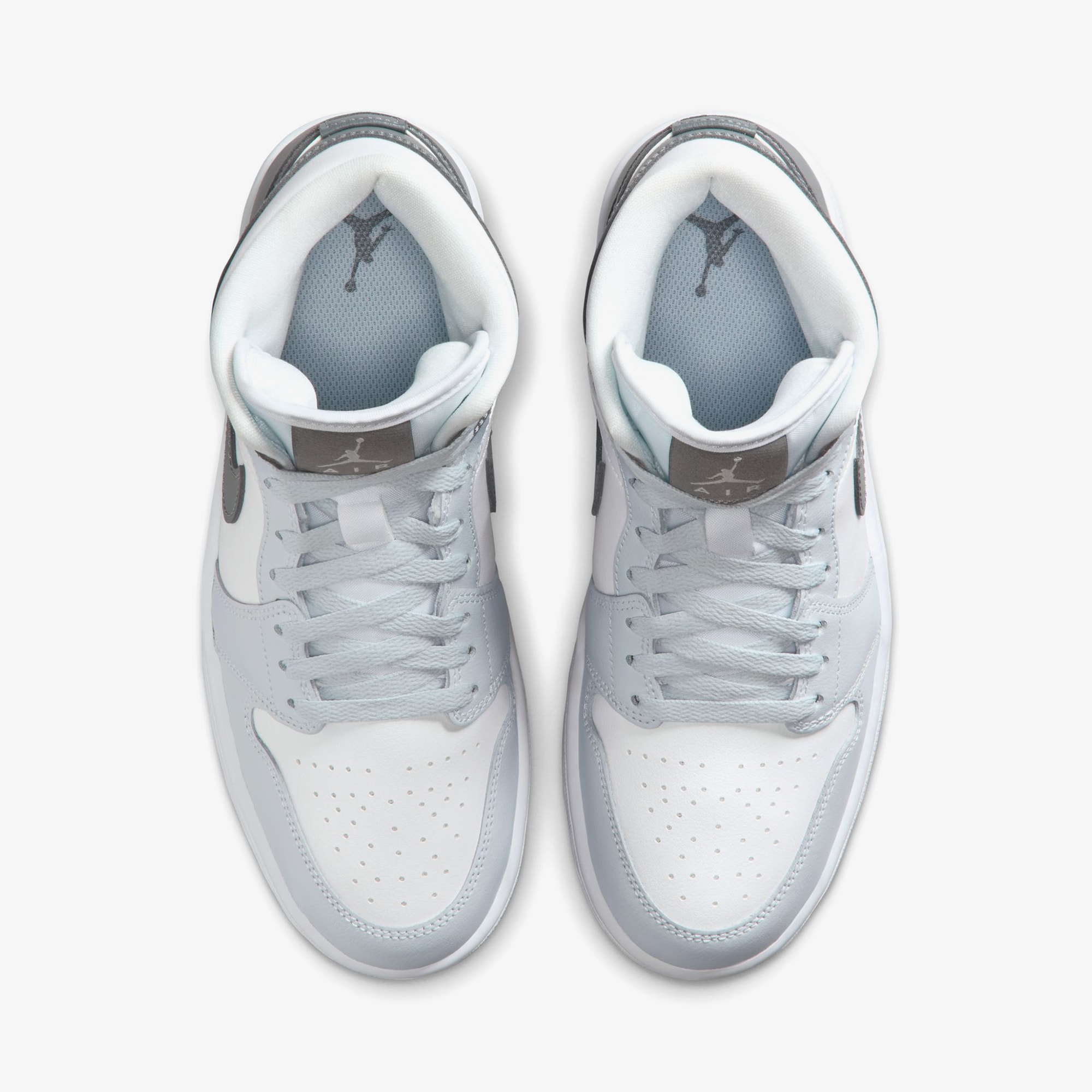 Air Jordan 1 Mid 'White Smoke Grey' (W)