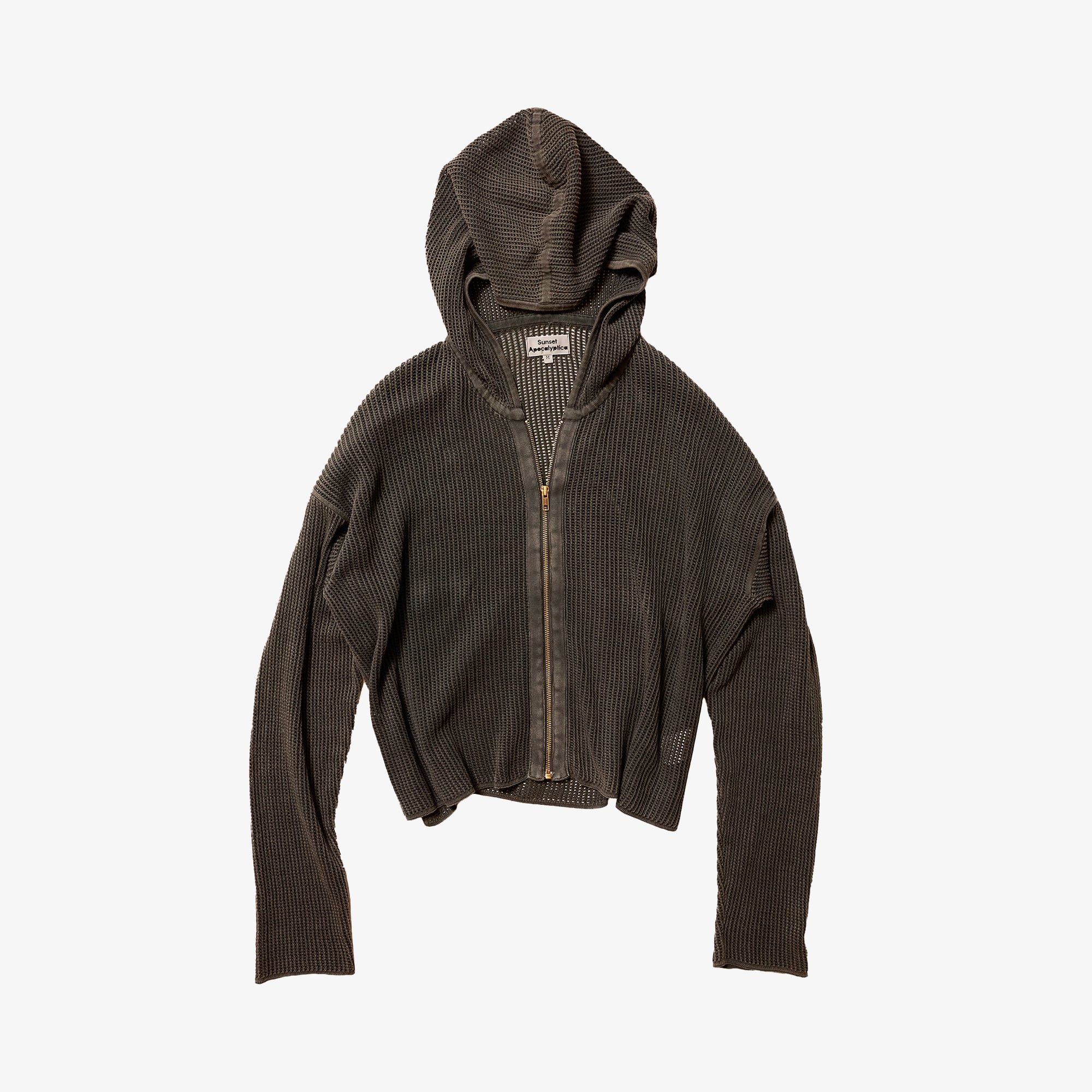 Hooded Medieval Sweatshirt 'Anthracite'