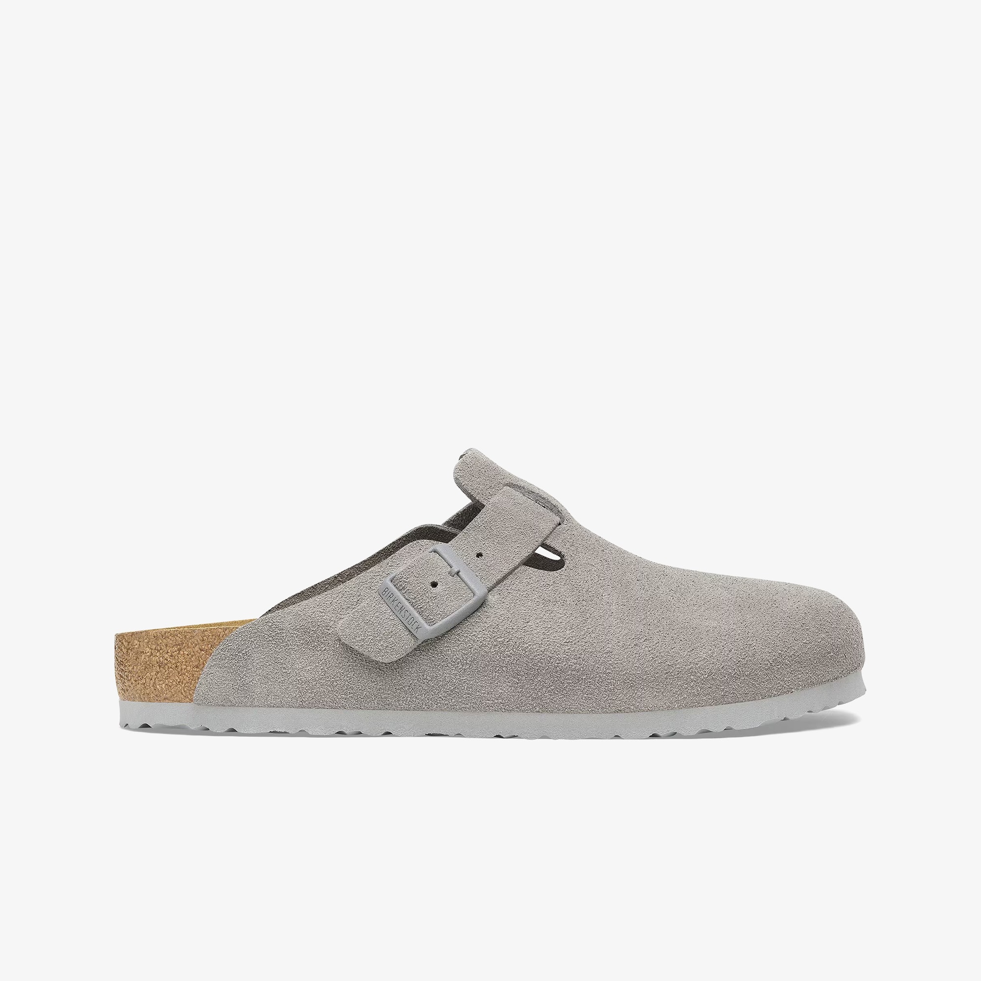 Boston Suede Leather 'Stone Coin'