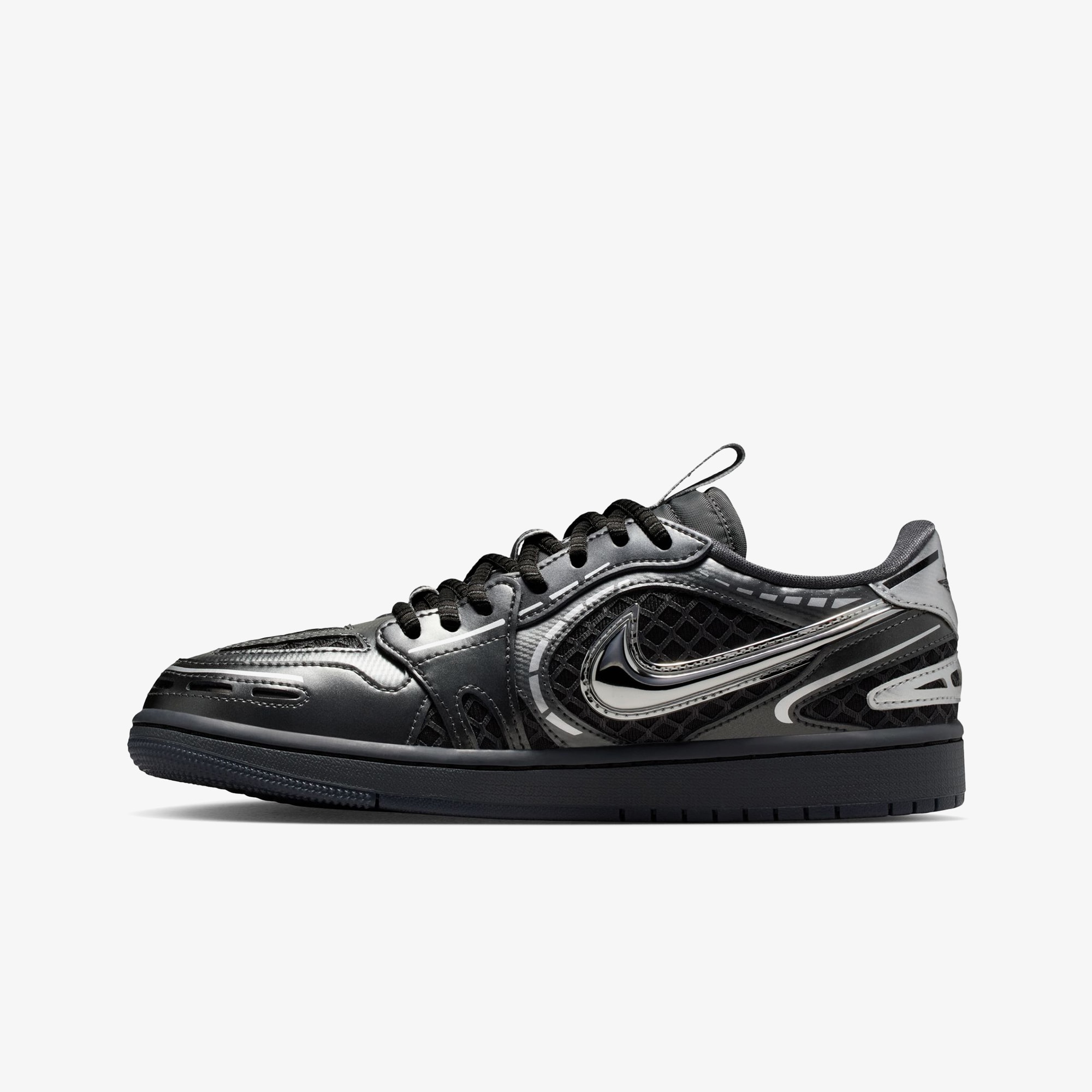 Air Jordan 1 Low Method of Make V3 'Black Metallic Silver' (W)