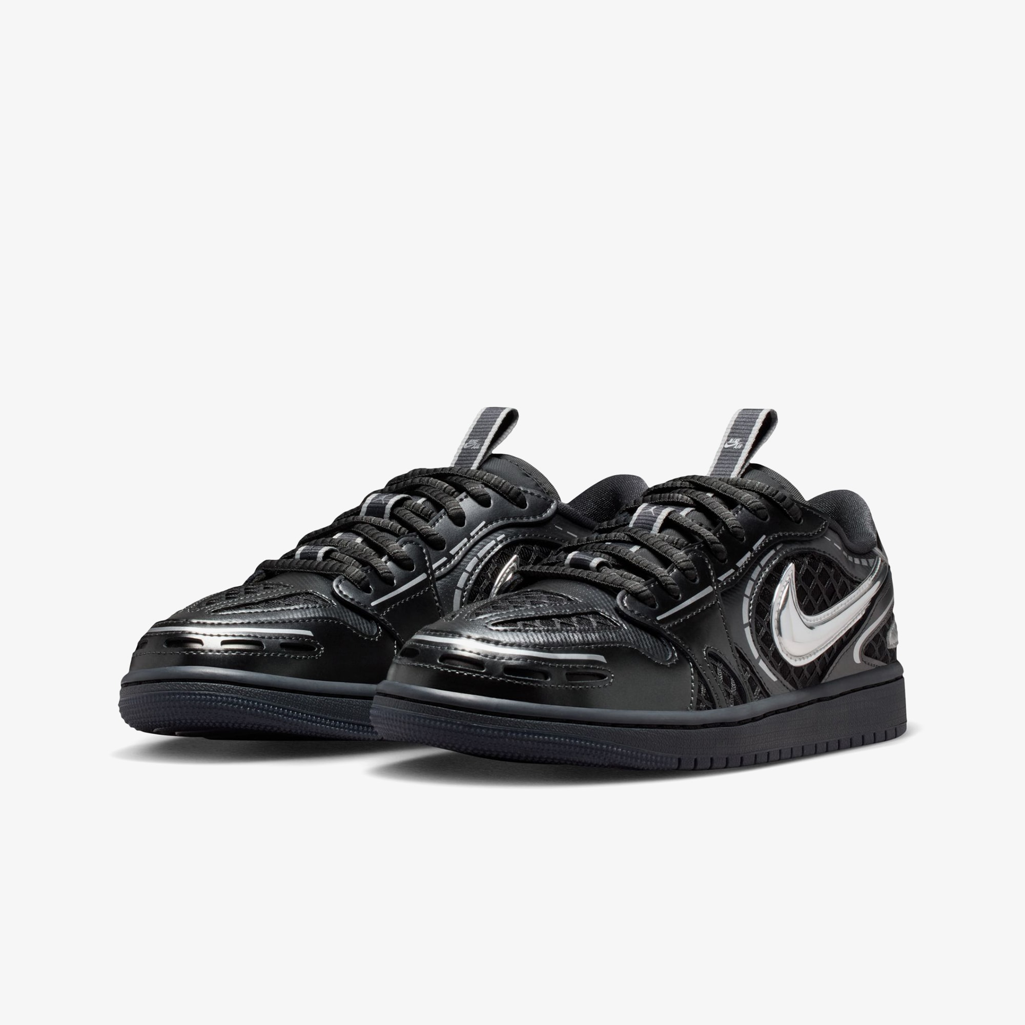 Air Jordan 1 Low Method of Make V3 'Black Metallic Silver' (W)