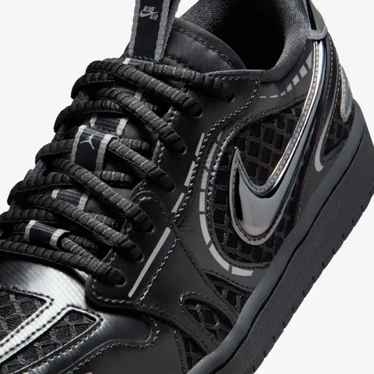 Air Jordan 1 Low Method of Make V3 'Black Metallic Silver' (W) - Görsel 8