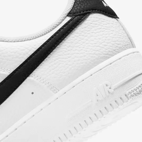Air Force 1 '07 'White Black' - Görsel 8