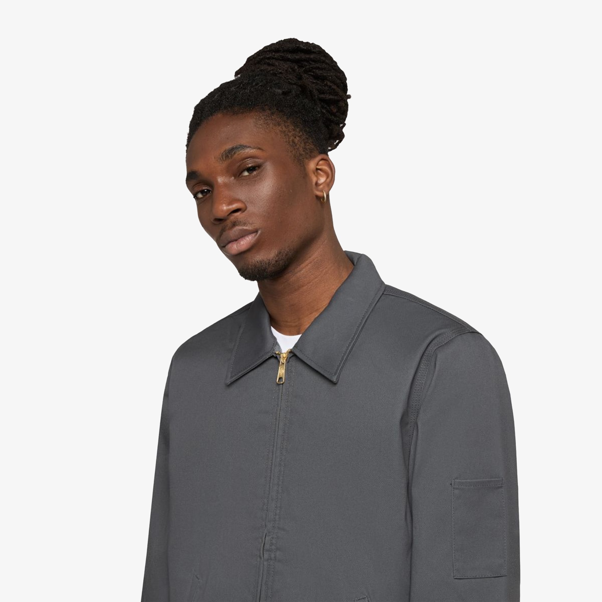 Lined Eisenhower Jacket Rec 'Charcoal Grey'