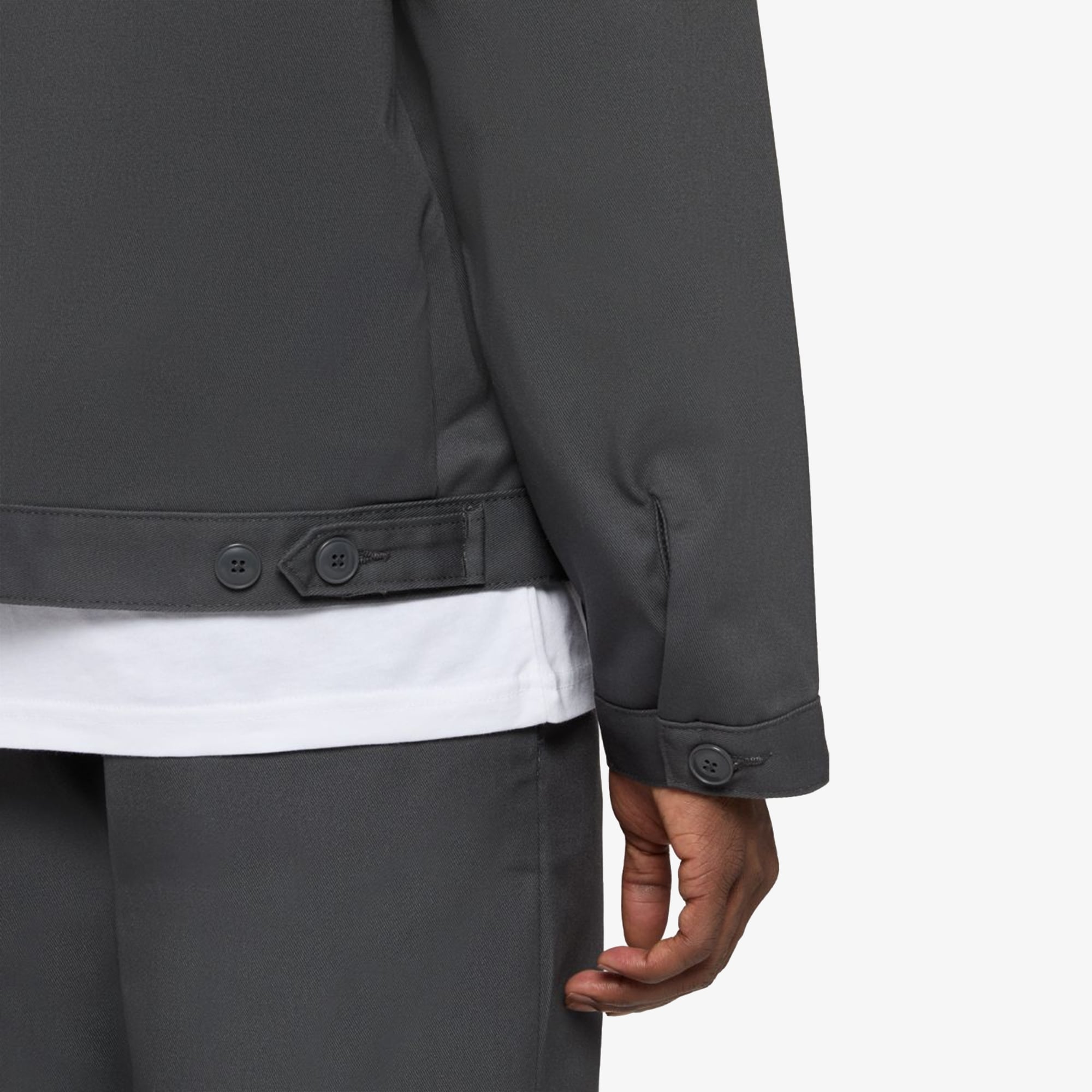 Lined Eisenhower Jacket Rec 'Charcoal Grey'