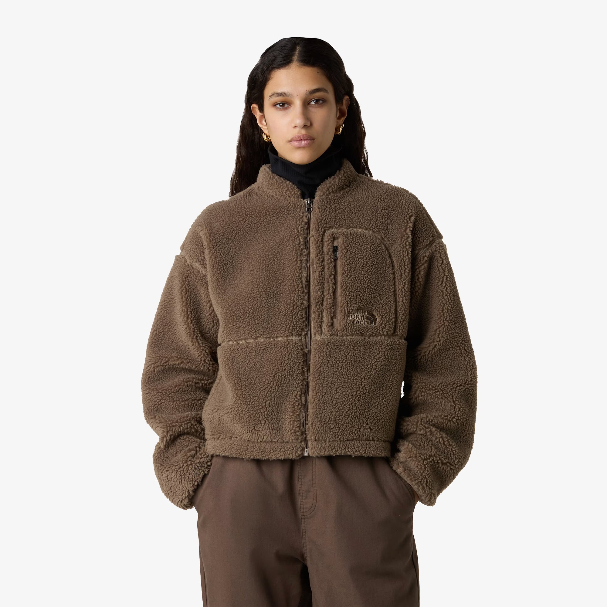 Extreme Pile 2 Full Zip Jacket 'Mocha Brown'