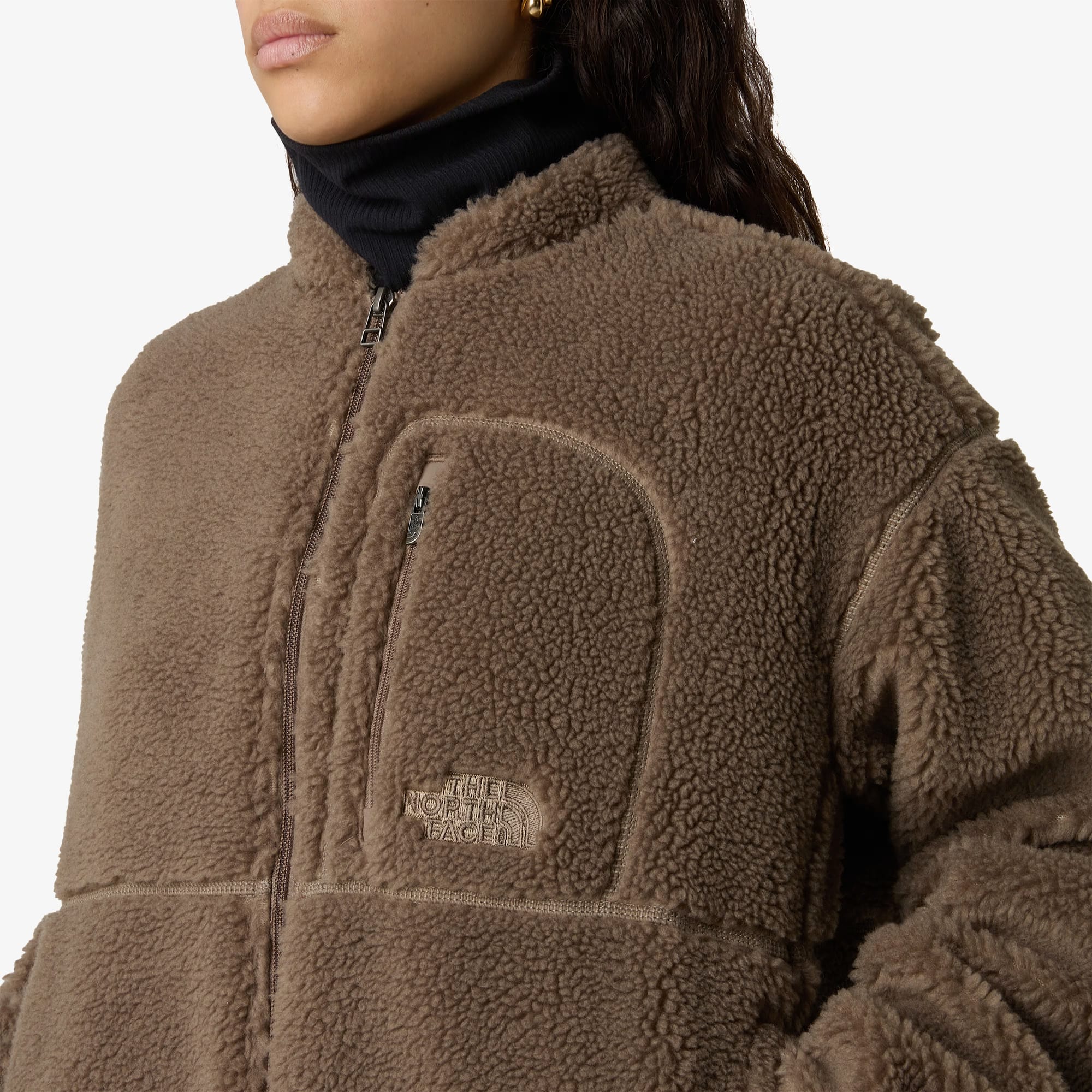 Extreme Pile 2 Full Zip Jacket 'Mocha Brown'