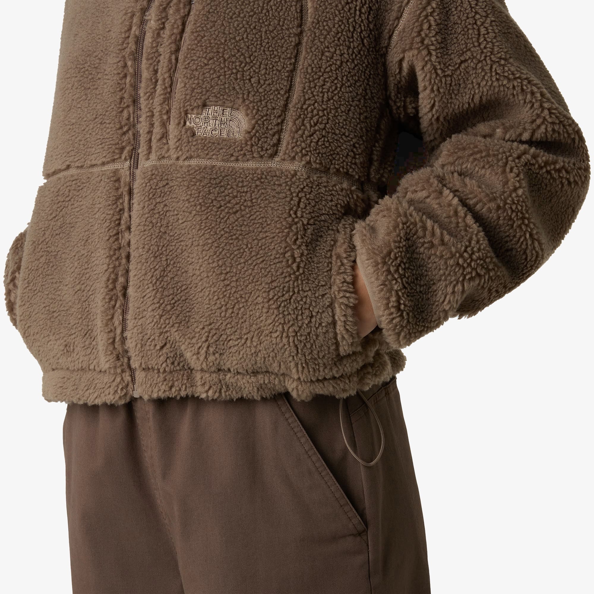 Extreme Pile 2 Full Zip Jacket 'Mocha Brown'