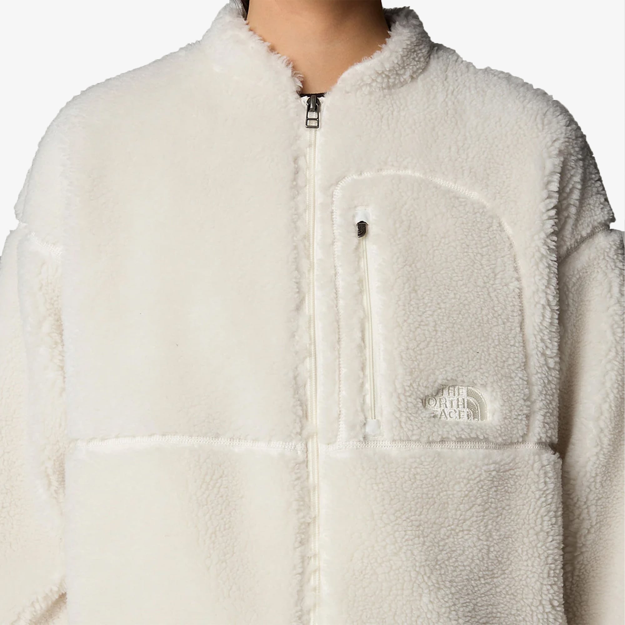 Extreme Pile 2 Full Zip Jacket 'White Dune'