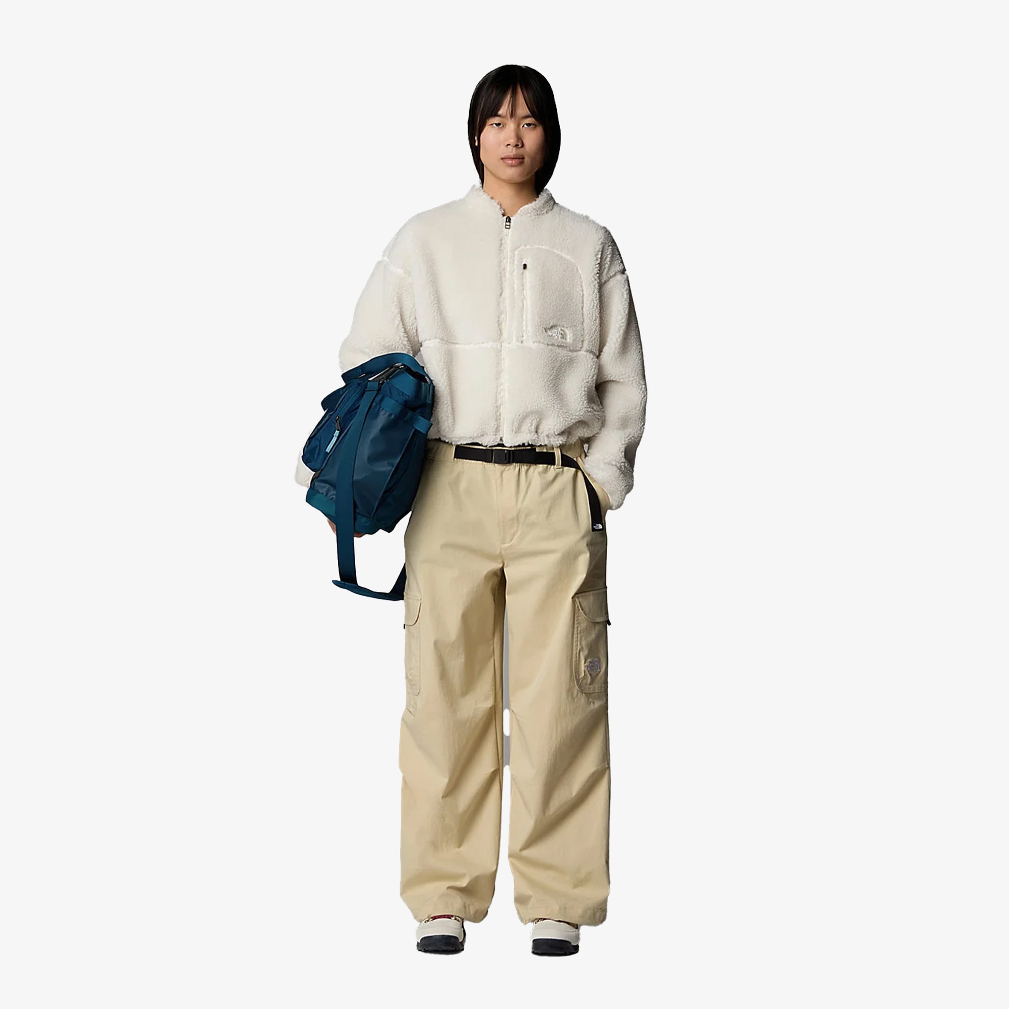 Extreme Pile 2 Full Zip Jacket 'White Dune'