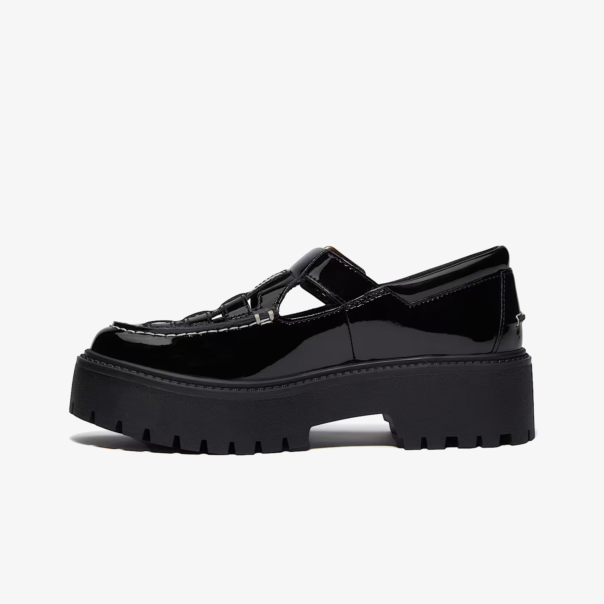 Stone Street Leather Shoes 'Black'