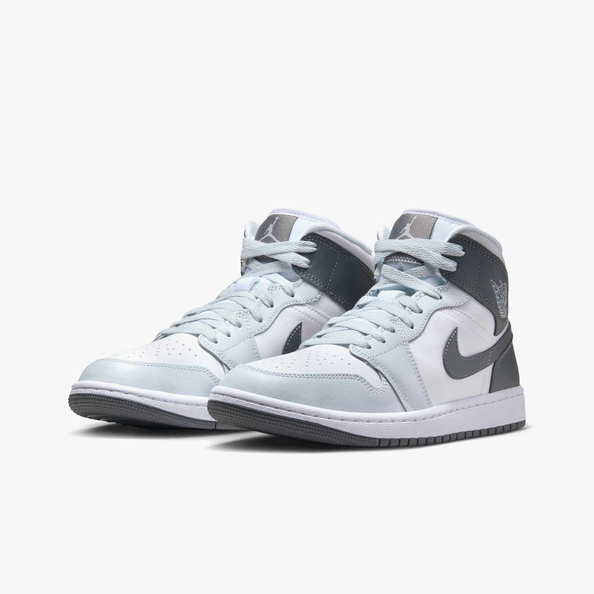 Air Jordan 1 Mid 'White Smoke Grey' (W)