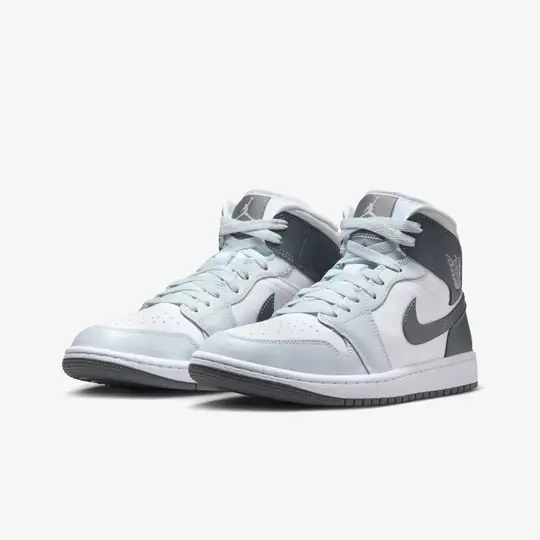 Air Jordan 1 Mid 'White Smoke Grey' (W) - Görsel 5