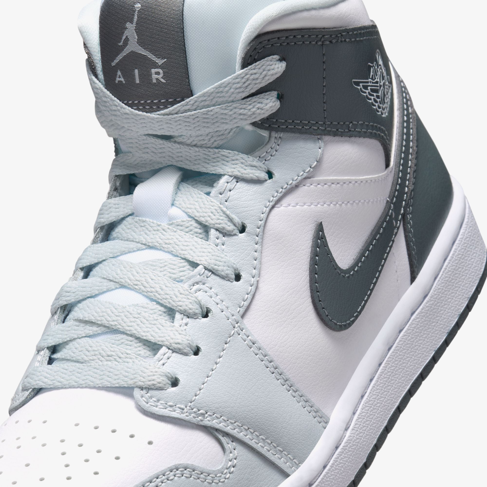 Air Jordan 1 Mid 'White Smoke Grey' (W)