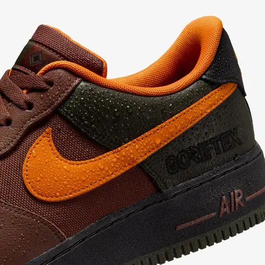 Air Force 1 Gore-Tex' Brown Orange' - Görsel 10