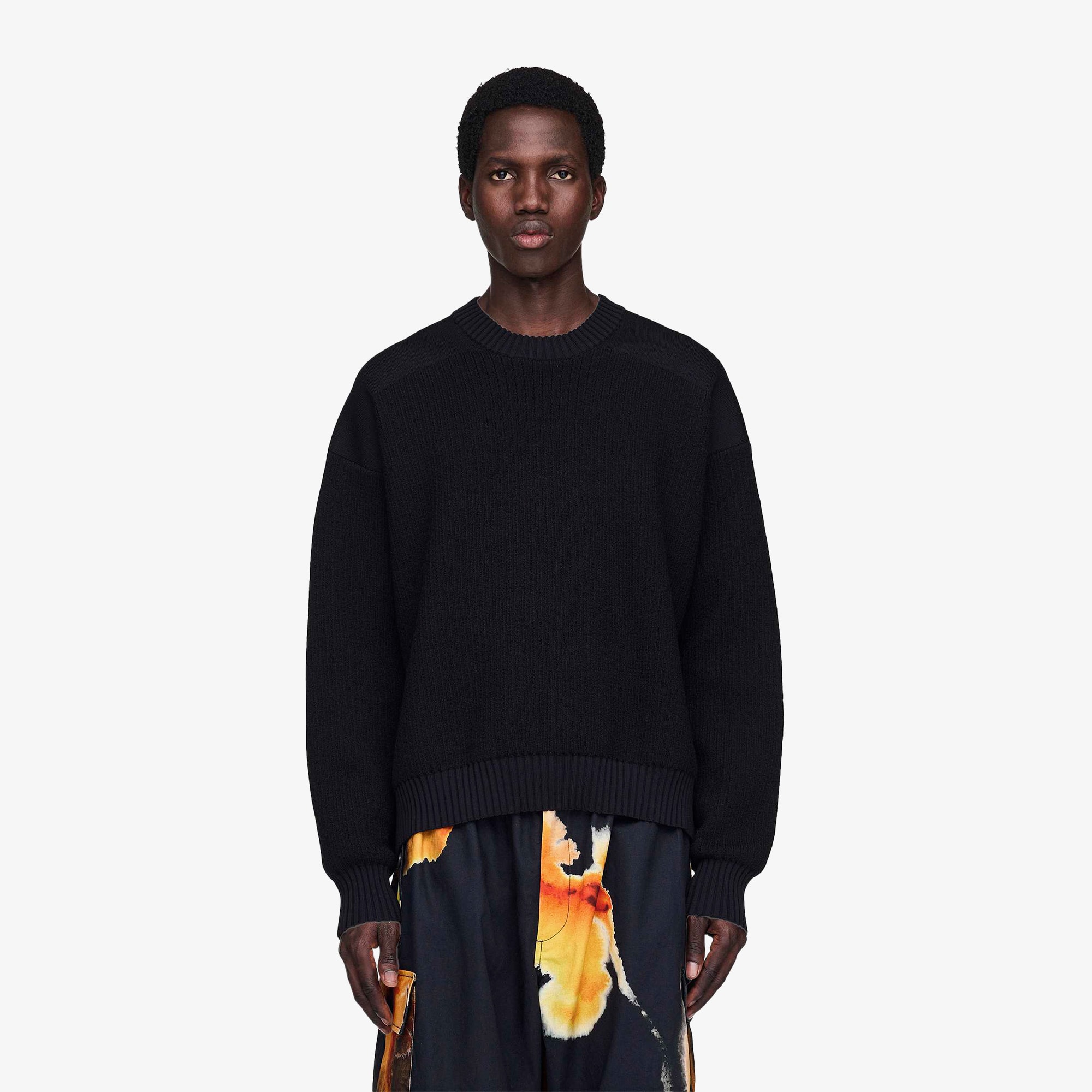 UT Knit Crew Sweater 'Black'