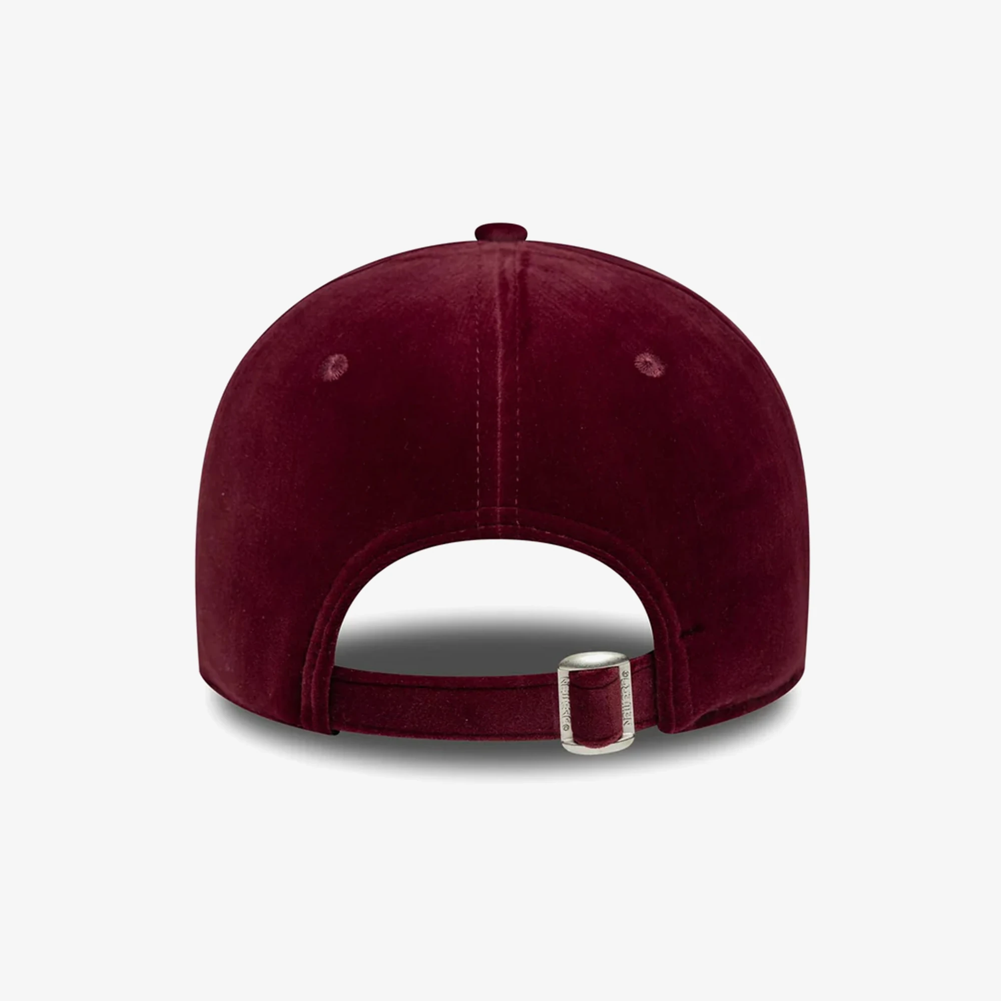 LA Dodgers Velour 9FORTY Adjustable Cap 'Dark Red'