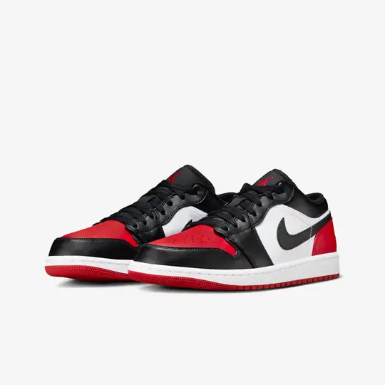 Air Jordan 1 Low 'Bred Toe 2.0' - Görsel 4