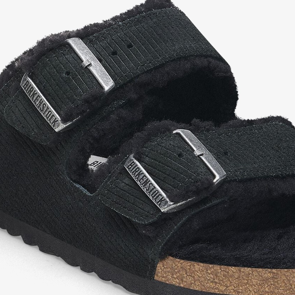 Arizona Suede Leather 'Fur Black'