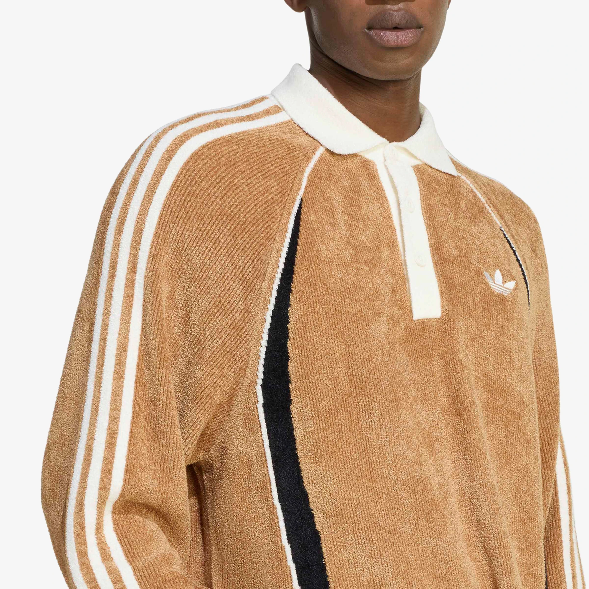 Retro Remix Teamgeist Polo 'Brown'