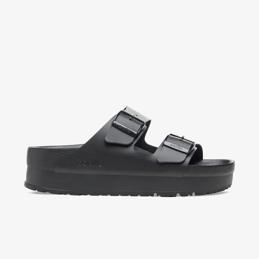 Birkenstock Arizona Platform Flex NL EXQ 'Black' - WUNDER