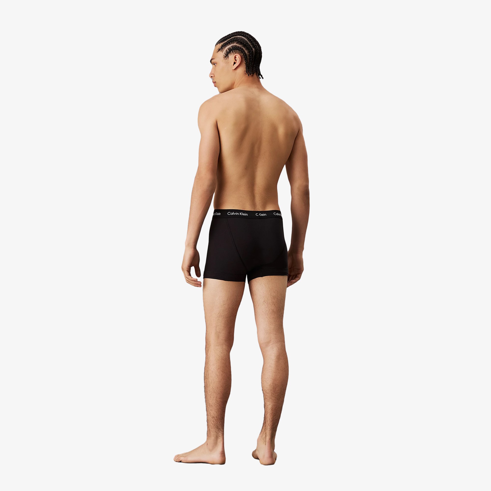 Cotton Stretch 3 Pack Trunks 