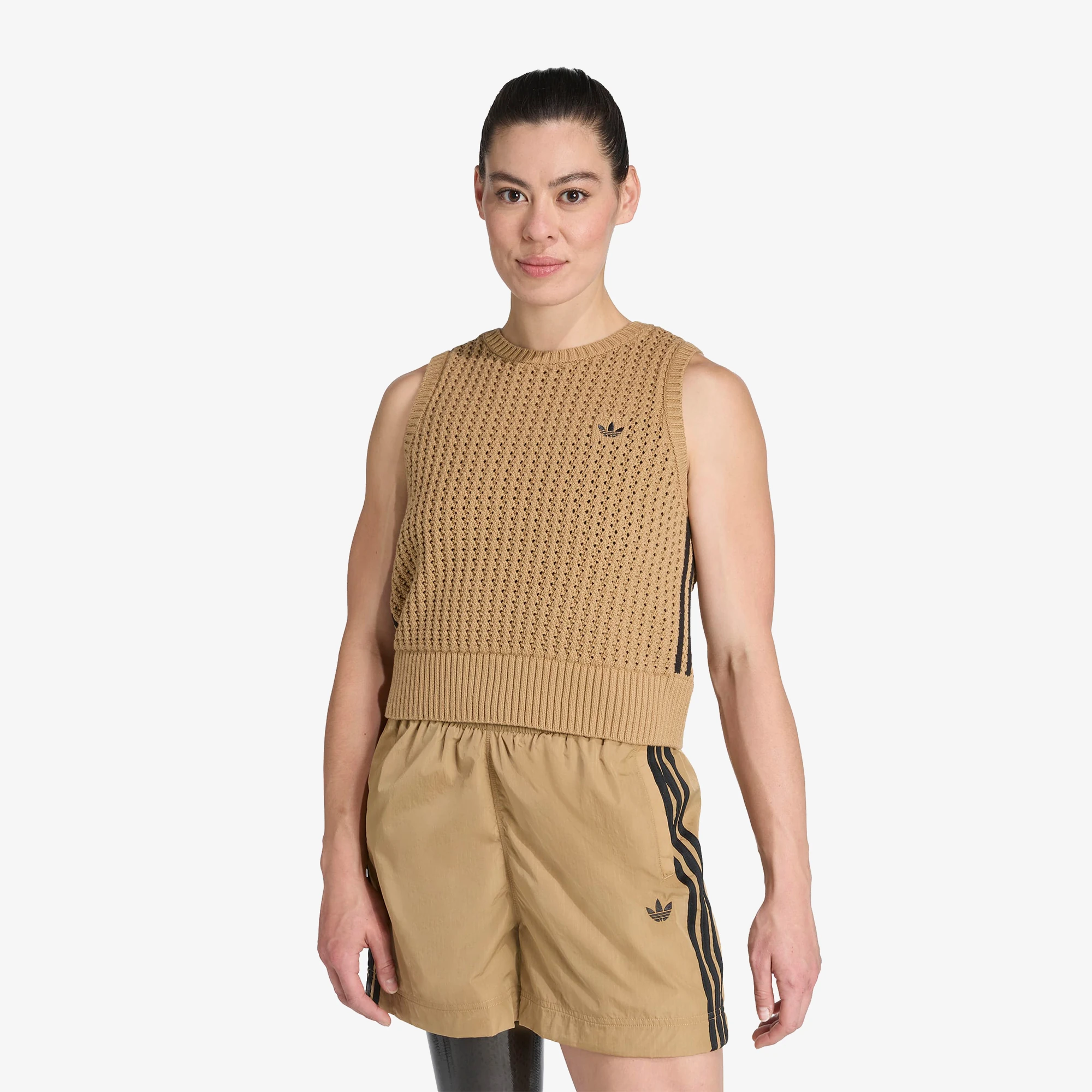 Adicolor Knitted Vest 'Cardboard'