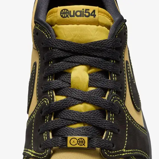 Air Jordan 1 Retro Low Quai 54 'Black Tour Yellow Red' - Görsel 9