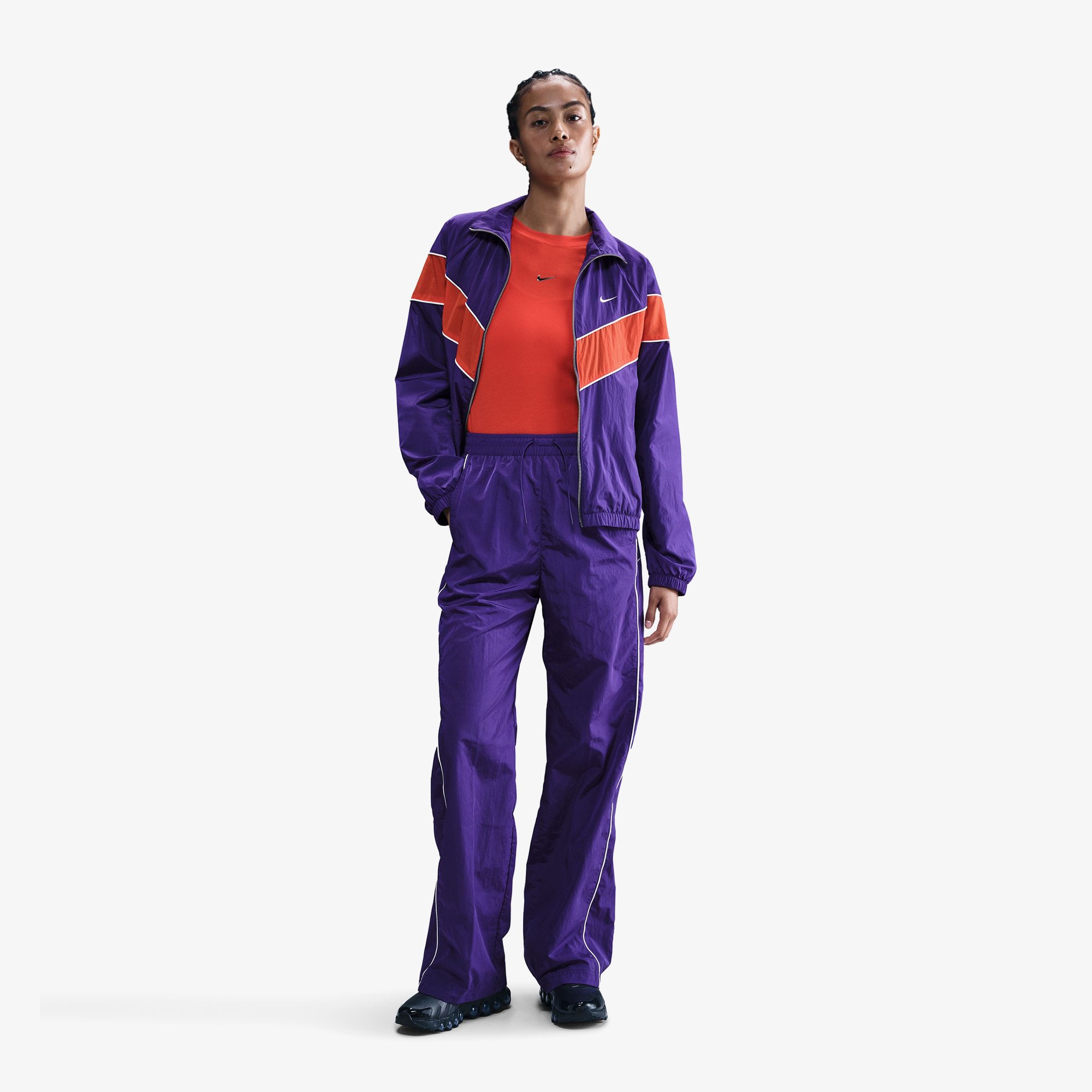 Windrunner Loose UV Woven Full-Zip Jacket 'Court Purple' (W)