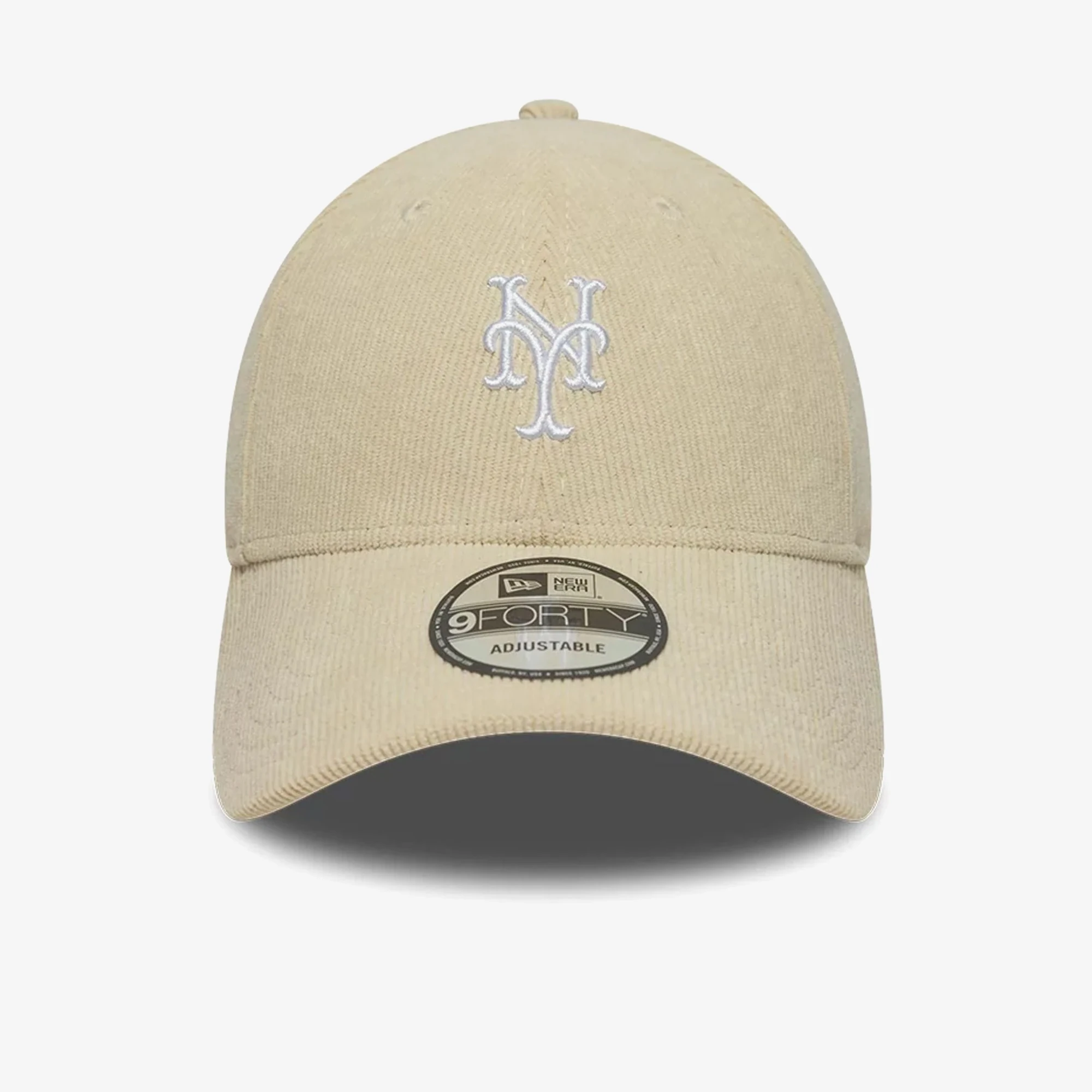New Era New York Mets Soft Cord 9FORTY Adjustable Cap 'Cream' - WUNDER
