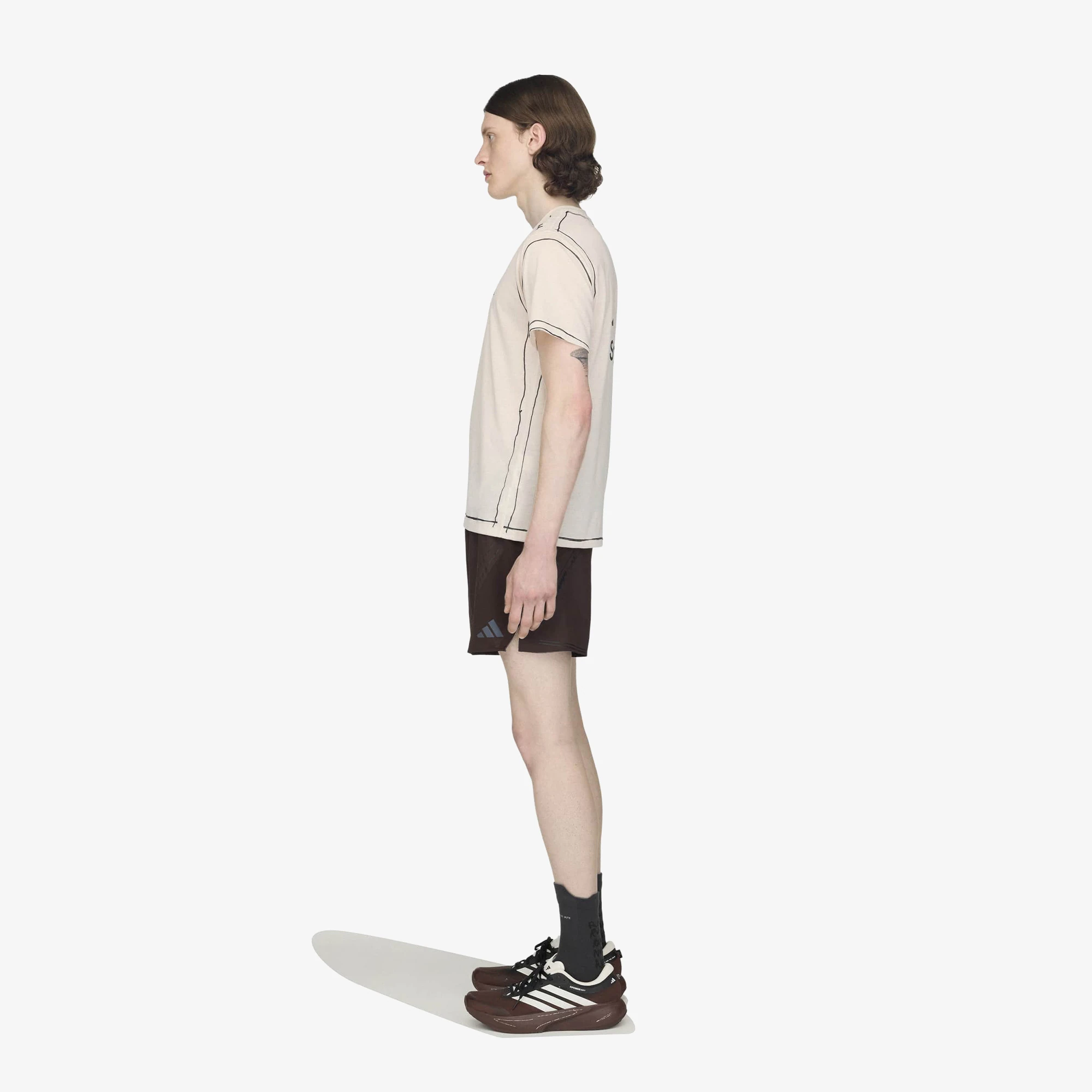 adidas x Song for the Mute Running Shorts 'Aurora Coffee' - WUNDER