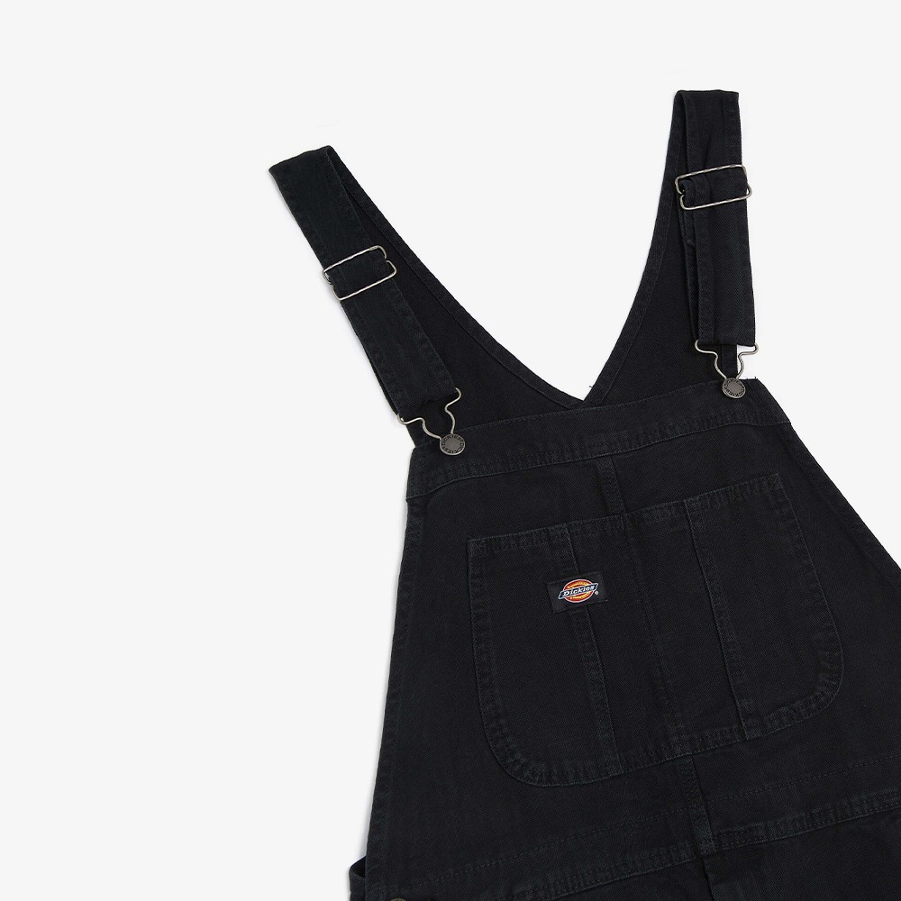 Duck Canvas Classic Bib Stone 'Washed Black'