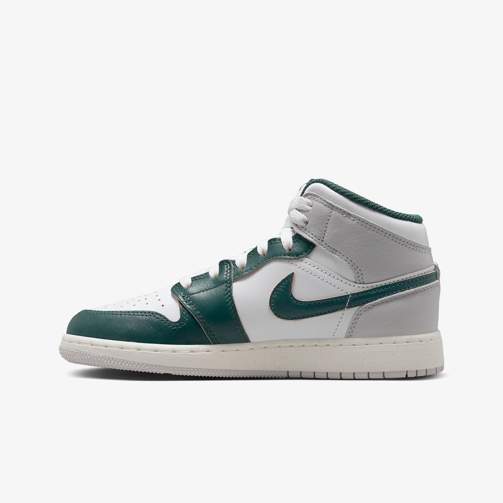 Air Jordan 1 Mid SE 'Oxidized Green' (GS)