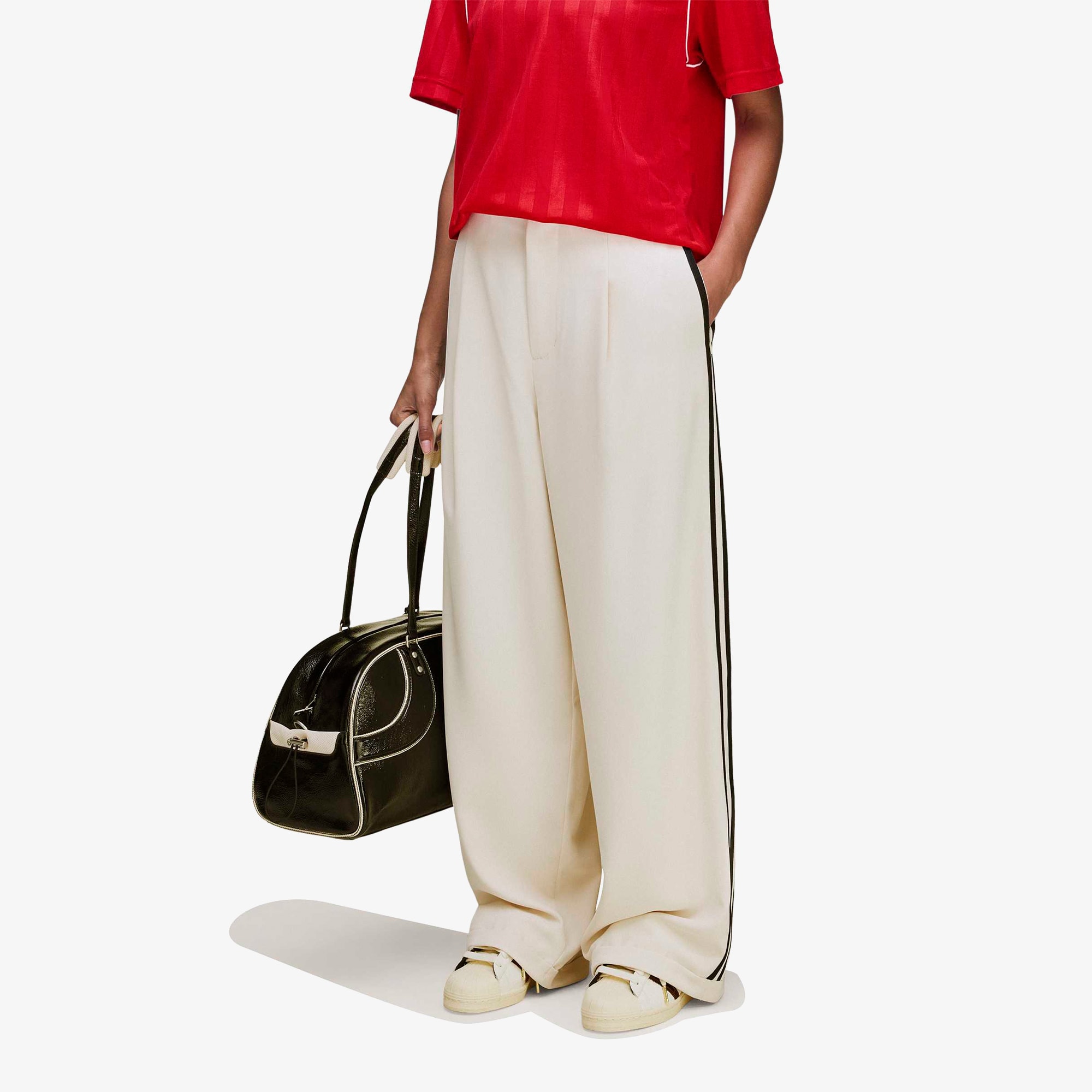 Wales Bonner x adidas Wide Trouser 'Wonder White'