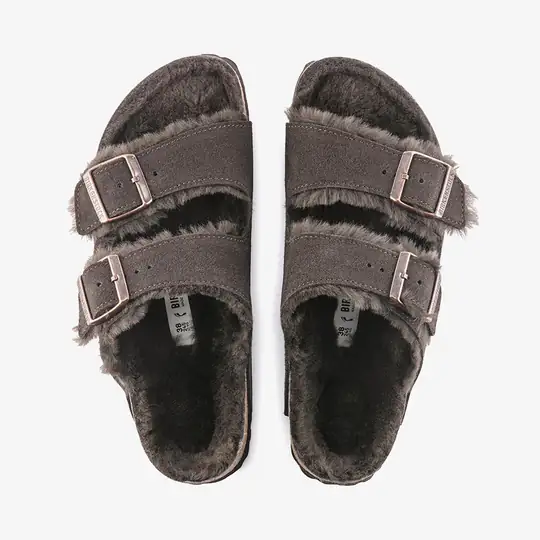 Arizona Vl Shearling Suede leather 'Mocha' - Görsel 4