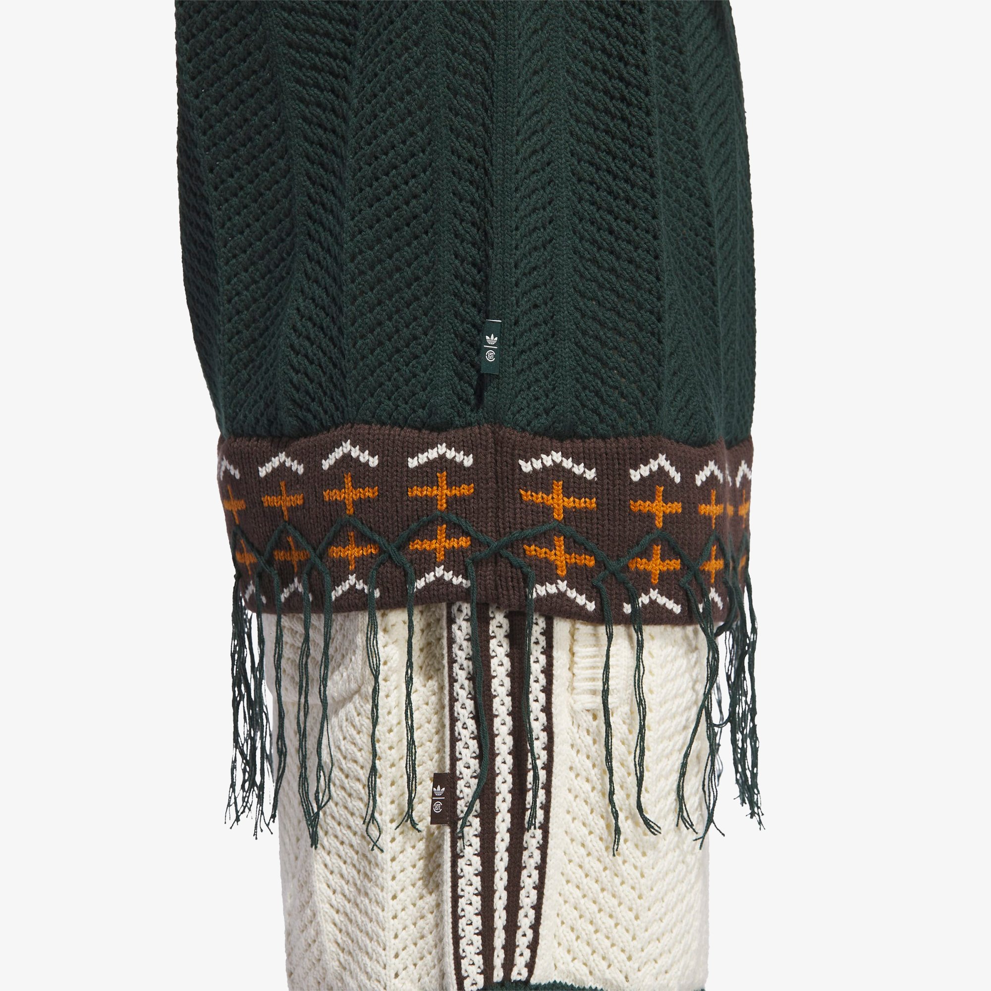adidas x Clot Crochet Vest by Edison Chen 'Green Night'