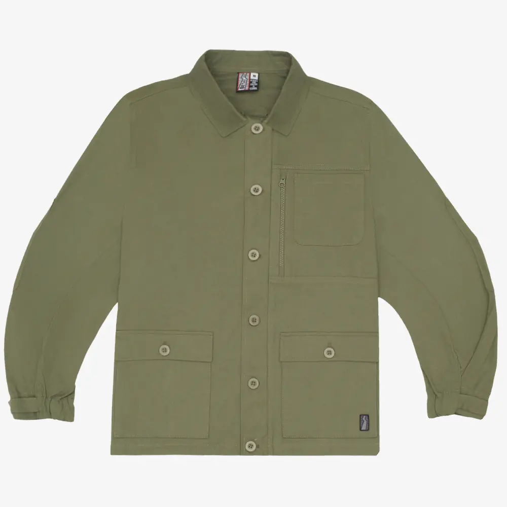Between Sides Overshirt 'Khaki' - WUNDER