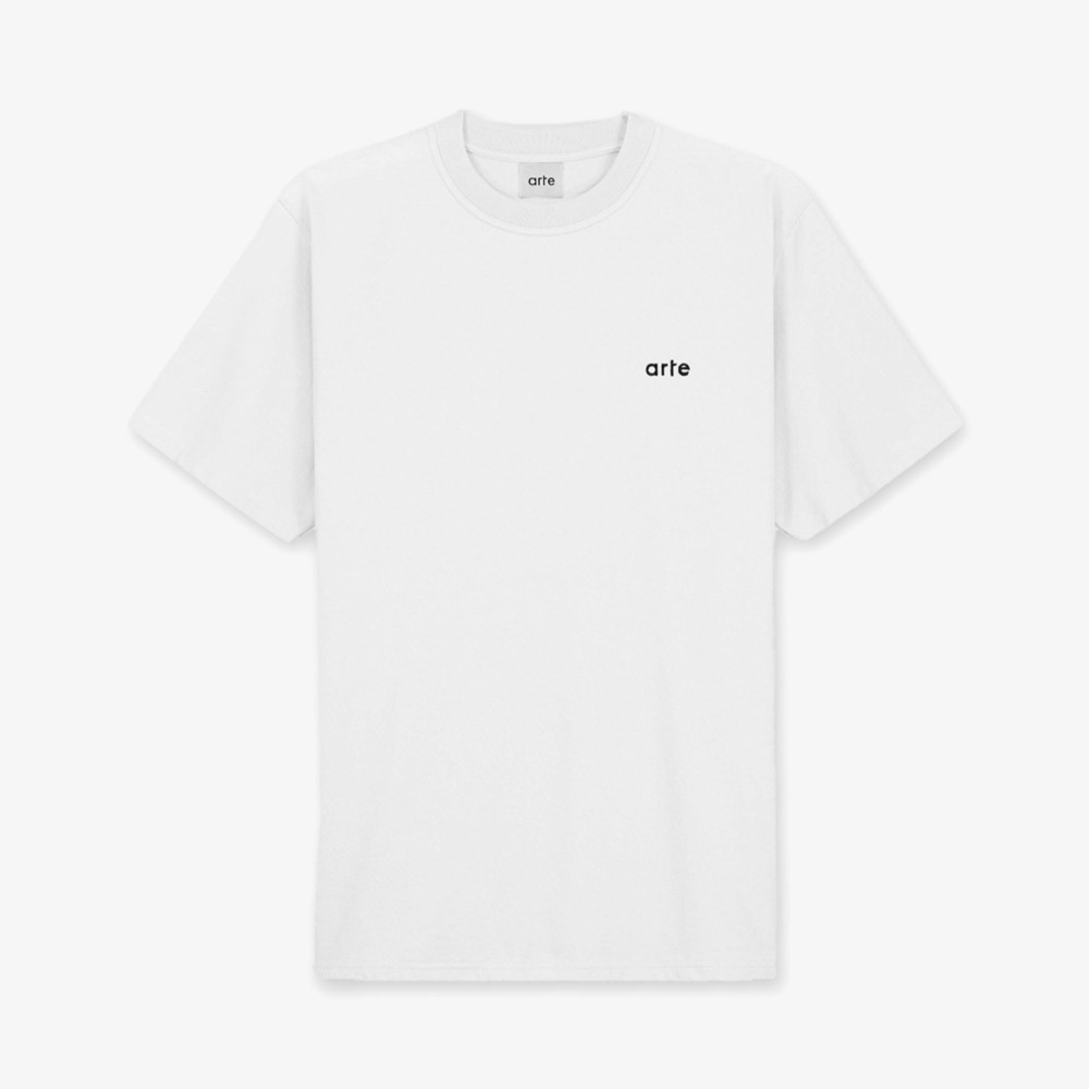 Teo Back Hearts T-Shirt 'White'