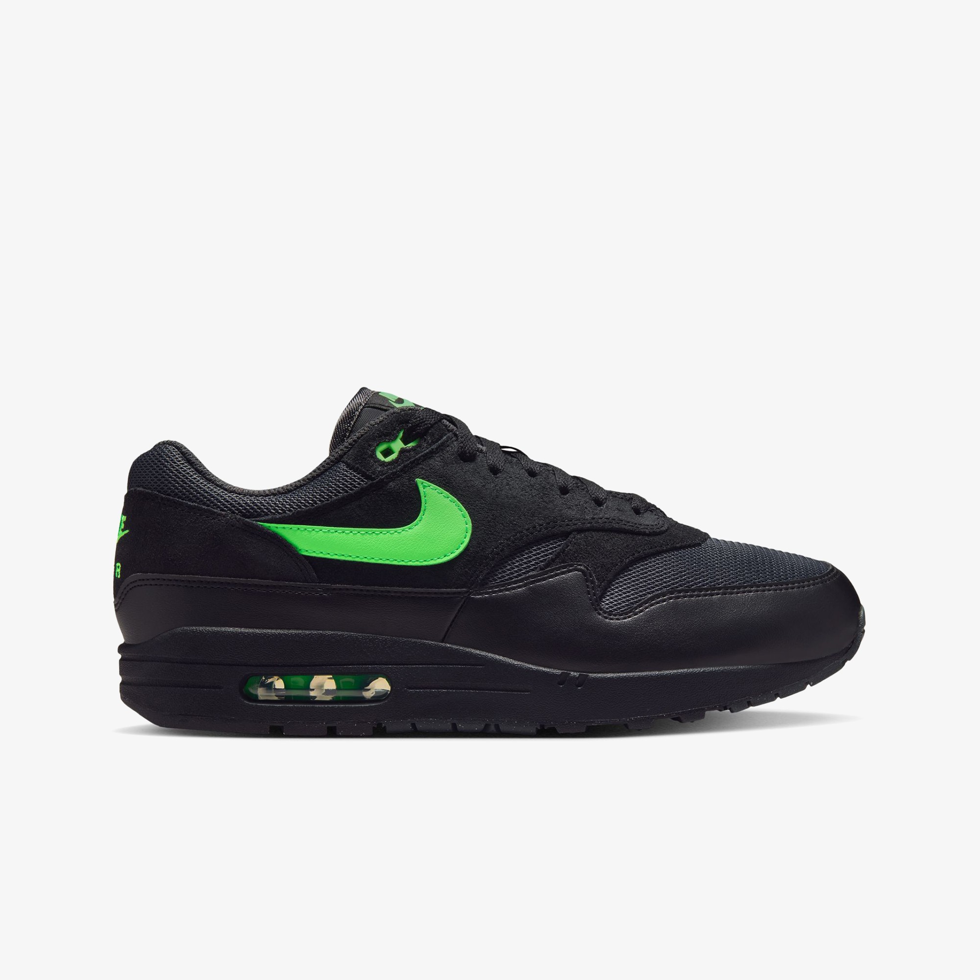 Air Max 1 Essential 'Black Green Strike'