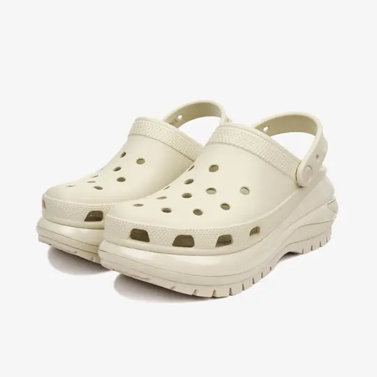 Classic Mega Crush Clog 'Bone' - Görsel 4