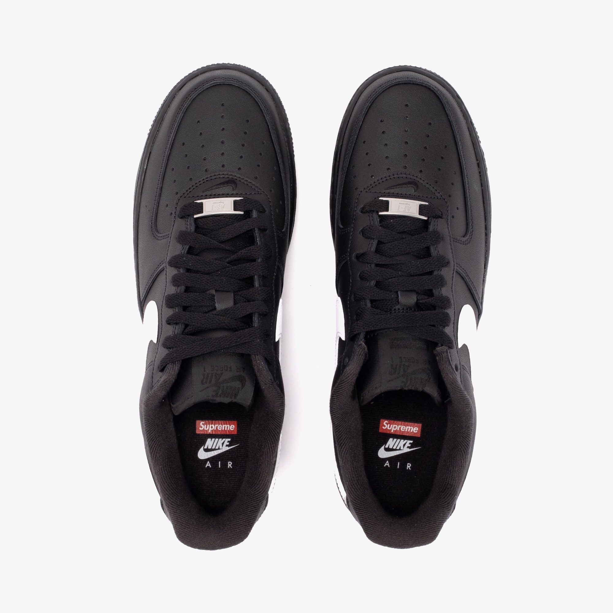 Nike x Supreme Air Force 1 Low 'Black White'