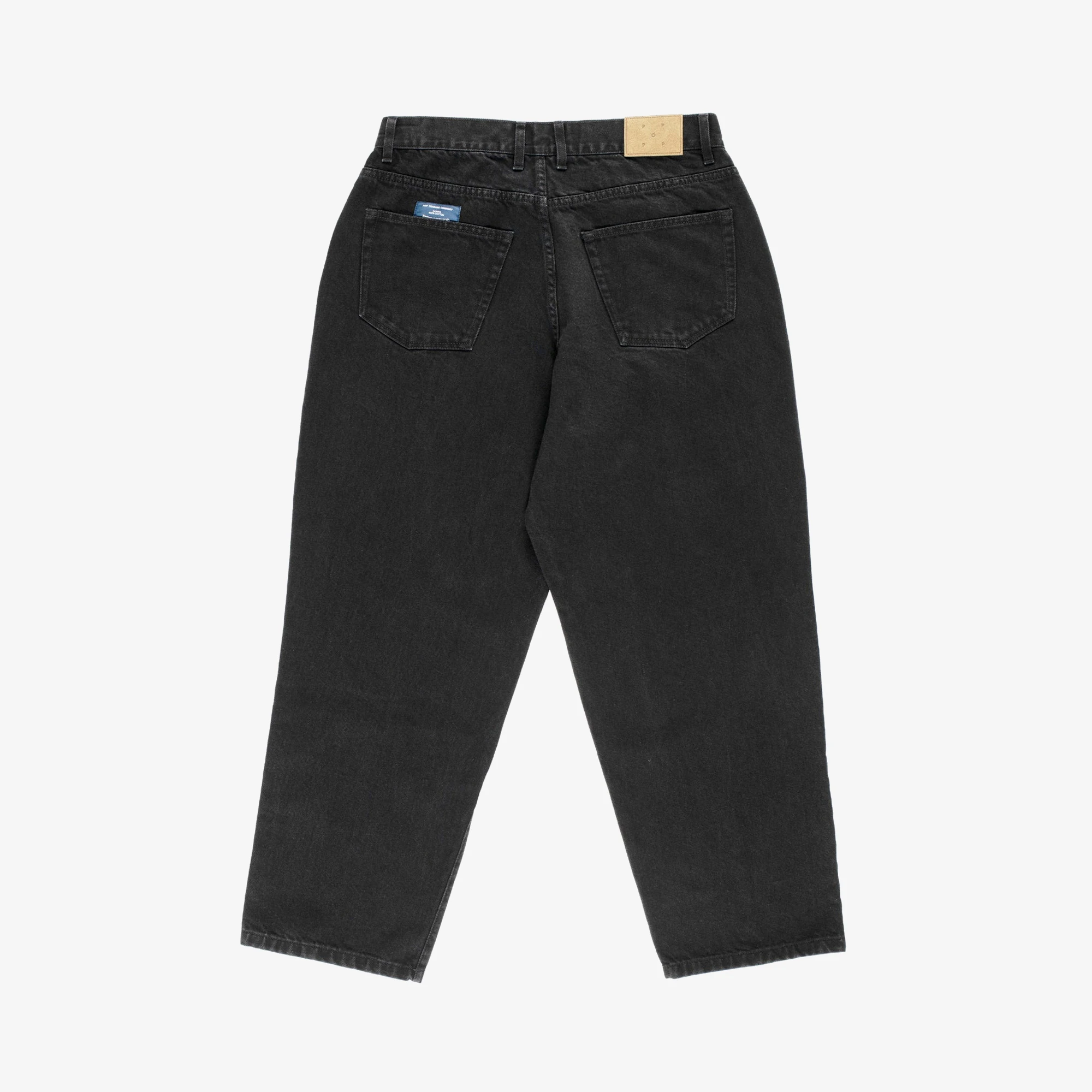 Pop Trading Co. Drs Denim Seam Pants 'Washed Black' - WUNDER